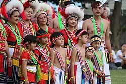 Выступление ансамбля амис на Музыкальном фестивале амис в 2016 году.