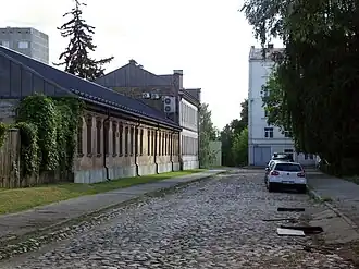 Вид в сторону улицы Маскавас