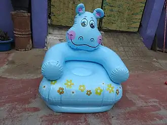 надувной детский стул