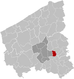 Расположение муниципалитета на карте провинции
