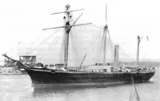 Однотипная с «Гонцом» шхуна «Ингул»