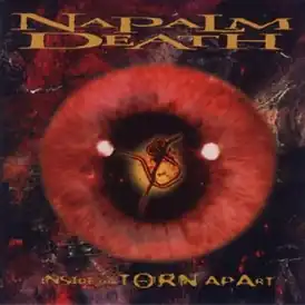 Обложка альбома Napalm Death «Inside the Torn Apart» (1997)