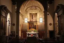 Интерьер церкви