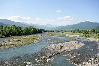 Река в Тианети