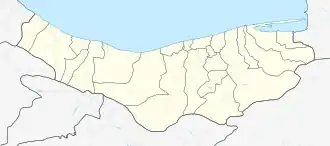 Чалус на карте