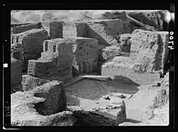 Раскопки жилых домов