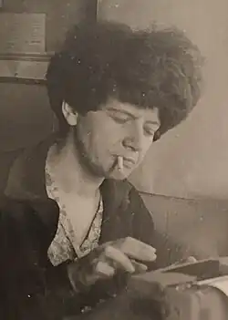 Ирина Прусс за работой. 1970-е годы