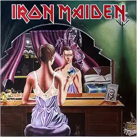 Обложка сингла Iron Maiden «Twilight Zone» (1981)