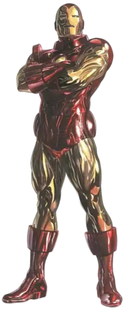 Железный человек на варианте обложки комикса Iron Man (Vol. 6) #1 (сентябрь, 2020)Художник — Алекс Росс