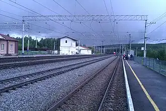 Вид в северном направлении (на Нижний Тагил)