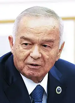 И. А. Каримов в 2016 году