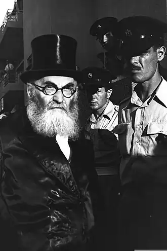 Исер Йехуда Унтерман, 1949 год