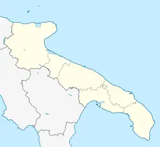 Таранто на карте