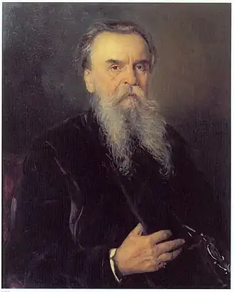 «Портрет коллекционера И. Е. Цветкова», 1912-1913 гг. Третьяковская галерея