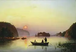 Так называемая «Переправа Н. В. Гоголя через Днепр», 1845.