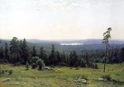 «Лесные дали»,  1884