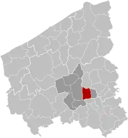 Расположение муниципалитета на карте провинции