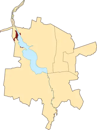 Воложка на карте