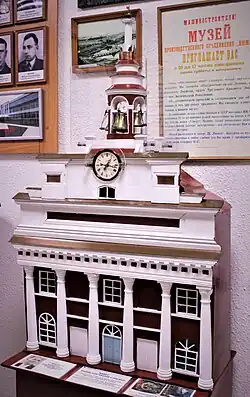 Макет главного корпуса оружейного завода в музее «Ижмаш»