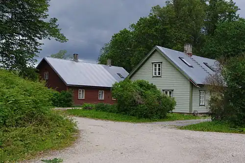 Жилые дома бывшей мызы Йыгева