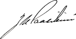 Изображение автографа