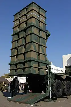 Стартовая позиция самоходной УВП