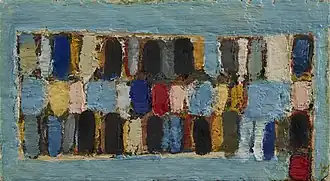 «Композиция» Жан-Мишеля Кулона, 1970-е годы.