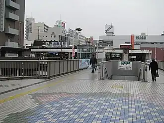 Вид на станцию