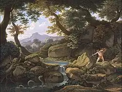 Битва Аполлона с Пифоном, 1817, Музей Вальрафа-Рихарца, Кёльн.