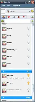 Скриншот программы Jabbim