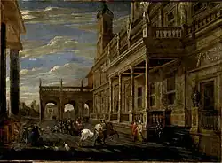 Сбор перед соколиной охотой. Между 1673 и 1726. Холст, масло. Музей изящных искусств, Гент