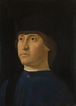 «Портрет мужчины» 26х19см; Национальная галерея, Лондон