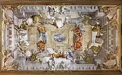 Роспись свода западного коридора. Уффици, Флоренция