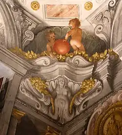 Деталь росписи