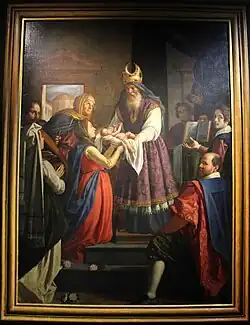 Представление Иисуса в храме. 1606. Частное собрание