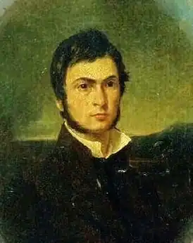 Жак Раймон Браскасса.  Автопортрет. (написан не позднее 1850 года).