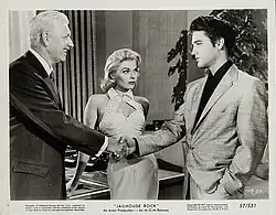 Сувенирная открытка к фильму «Тюремный рок»