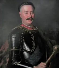 Портрет Яна Клеменса Браницкого кисти Августина Мириса