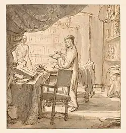 Портрет анатома. Эскиз, музей Бойманса — ван Бёнингена, Роттердам, Нидерланды.