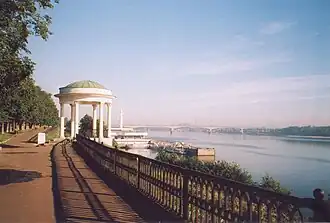 «Беседка Некрасова» на Волжской набережной