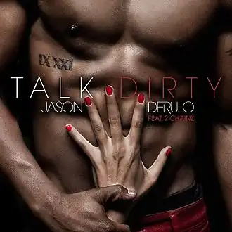 Обложка сингла Джейсон Деруло «Talk Dirty» (2013)