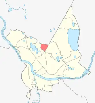 Микрорайоны Даугавпилса