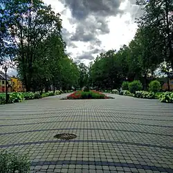 Площадь в Яунелгаве