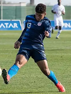 Линдси в сборной США до 20 лет (23 марта 2019)