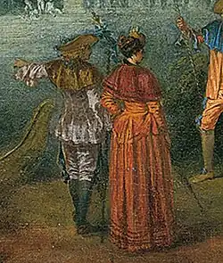 А. Ватто. Остров Кифера. Около 1709–1713. ДетальШтеделевский институт, Франкфурт-на-Майне