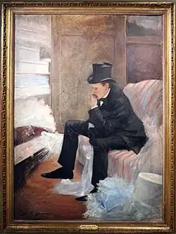 Вдовец. Холст, масло. Музей Орсе, Париж