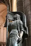 Статуя Жанны д’Арк. Бронза. Собор Сент-Андре, Бордо