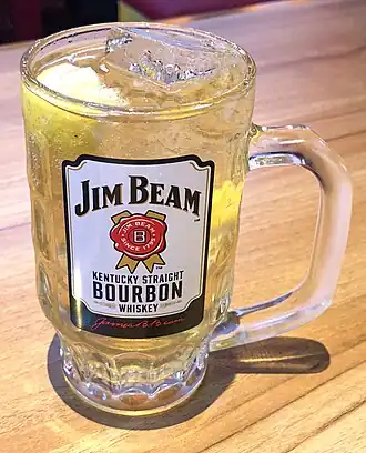 Хайбол с бурбоном Jim Beam, Япония