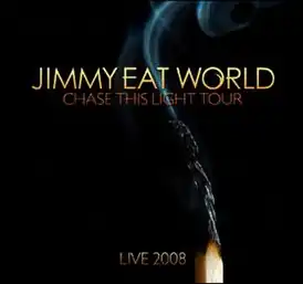 Обложка альбома Jimmy Eat World «Chase This Light Tour 2008» (2008)