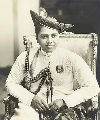 Дживаджирао Шинде, 1940 год